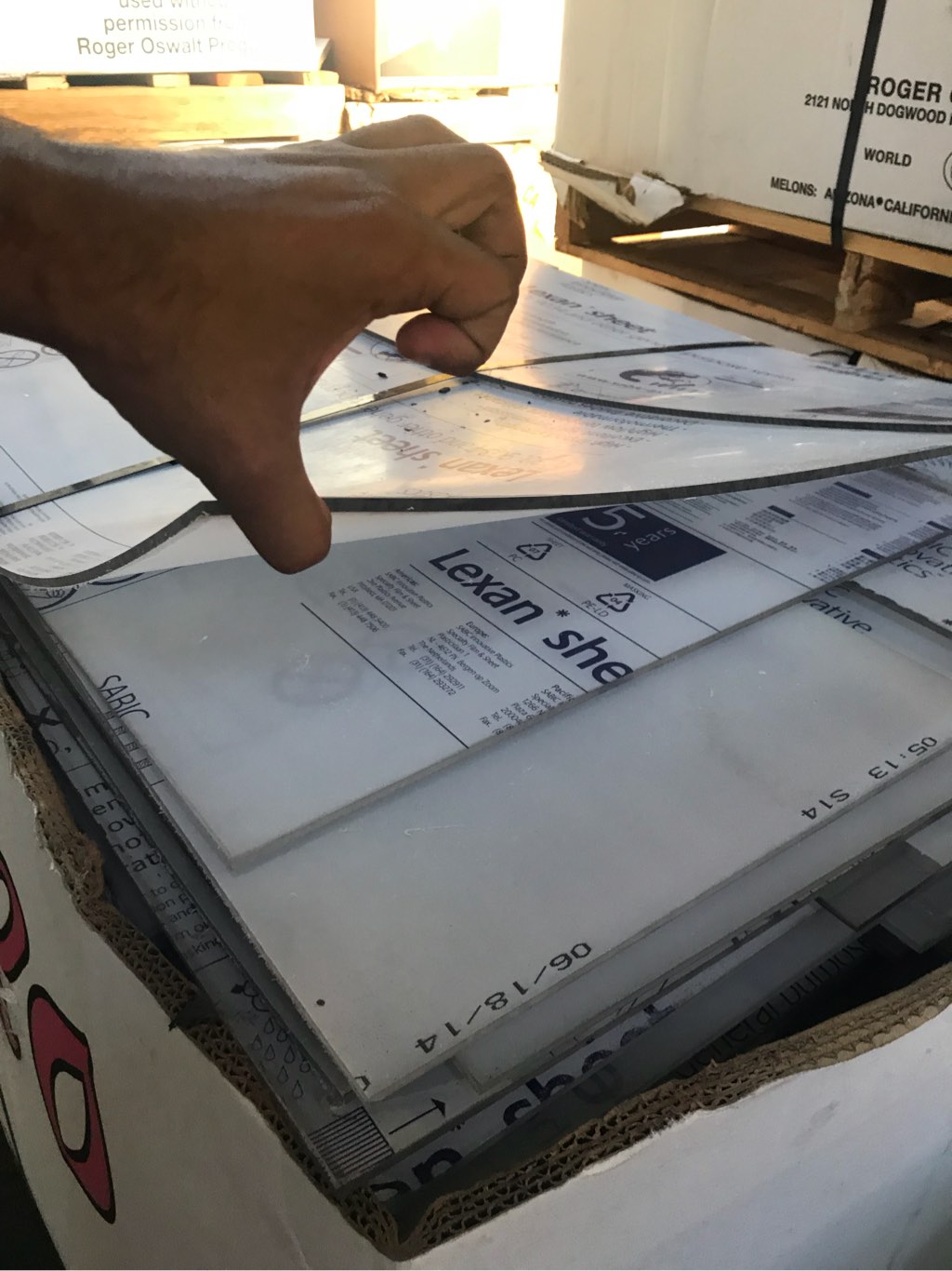 PC Off Cut Sheets